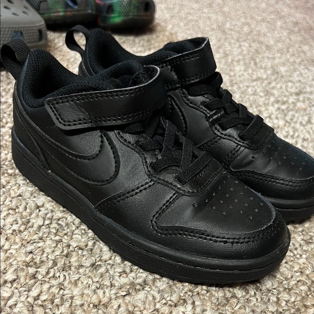 Nike Kids All-Black Sneakers